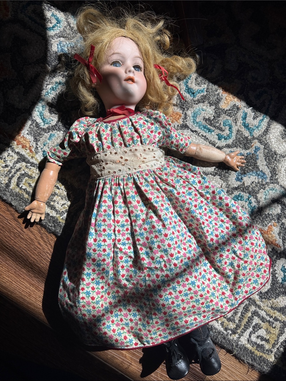 Vintage Madame Alexander Composition Doll #590 – Original Dress & Undergarments
